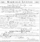 Bertha Palmer and Thomas Short Marriage Certificate